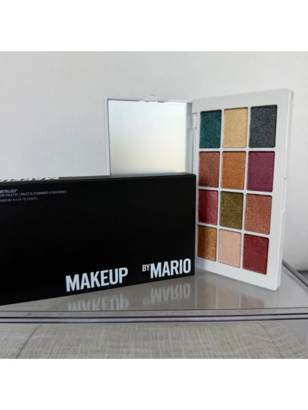 NEW MAKEUP BY MARIO MASTER METALLICS EYESHADOW PALETTE